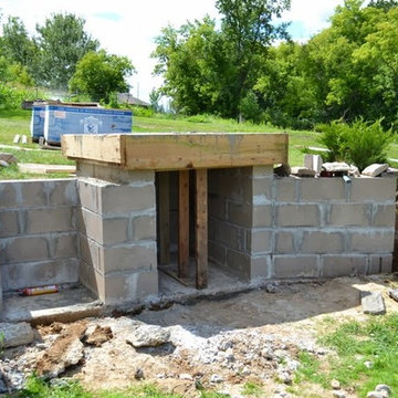 The Olson Family Wood Fired Brick Pizza Oven in Minnesota