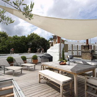 Minimalist contemporary City terrace