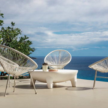 Terrasse avec vue mer