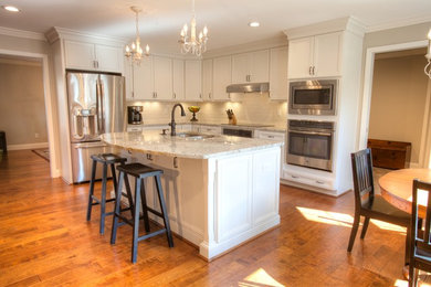 Transitional kitchen photo in Other