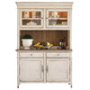 Hooker Furniture Chic Coterie Buffet and Hutch in Antique White