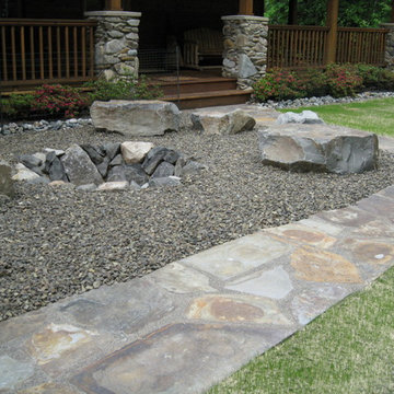Pathways and Fire Pits