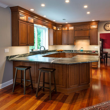 Raised Panel Cherry Kitchen