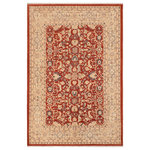 Bareens Designer Rugs - Classic Ziegler Valarie Rust Beige Hand-Knotted Wool Rug - 8'0'' x 9'5'' - Enhance the ambiance of your home with this magnificent Persian-influenced Turkish hand-knotted rug made by skilled artisans capable of creating the most exceptional vegetable dyes and hand-spun wool. This exquisite handmade rug is a one-of-a-kind Peshawar Kafkaz, otherwise identified as Chobi, Chobi Peshawar, Oushak, or Ziegler rug. These handmade rugs are crafted in Pakistan utilizing superior-quality wool imported from Australia, New Zealand, and Korea in two types of weaves: the Persian weave and the Mori weave. This rug is meticulously crafted by hand using the finest natural vegetable dyes extracted from local plants. The artisans use a blend of hand-spun local and fine merino wool, resulting in a rug with a compelling texture, higher lanolin content, and longer staple. The artisans occasionally incorporate natural or artificial silk into the pile to enhance specific motifs. The finished product is an awe-inspiring execution of flawless design and an understated palette that exudes elegance.