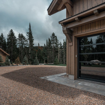 Timber frame - St-Donat