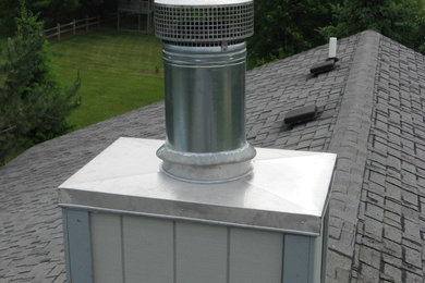 How To Install A Chimney Chase Cover