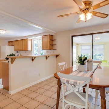 Colonial North Reading Updated with Paint and Furnishings