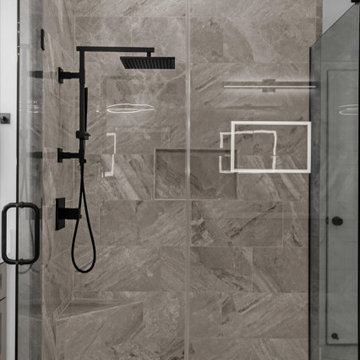From Dated to Dazzling Complete Master Bathroom Makeover