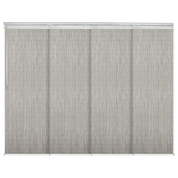 Arias 4-Panel Track Extendable Vertical Blinds 48-88"W