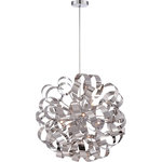 Quoizel Lighting - Quoizel Lighting RBN2823C Ribbons - 12 Light Pendant - Quoizel's Platinum Division is trendsetting and forward thinking at its finest, showcasing the Ribbon's collection. This collection was constructed to resemble a swirling pattern that is unique and captivating.