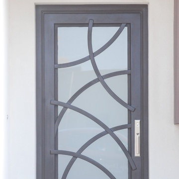 Contemporary Steel doors