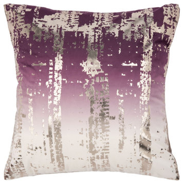 Safavieh Rensia Pillow, Purple, 1'6" Square