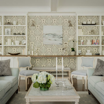Transitional Family Room
