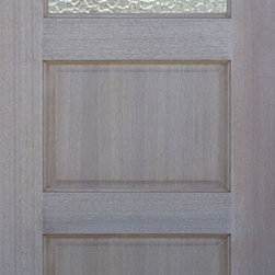 1 Lite 2 Panel Modern Entry Door - Products