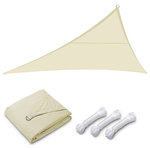 Yescom - Yescom 1 pack 16'x16'x16' Triangle Sun Shade Sail Canopy 97% UV Block Outdoor - Features: