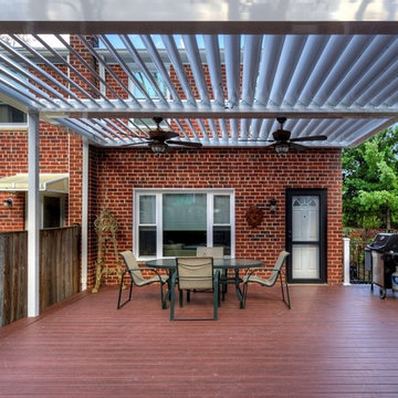 Del Ray Pergola with Equinox Adjustable Louvers