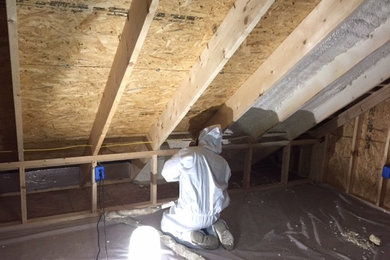 Spray Foam Attic Conversion - Vienna Va