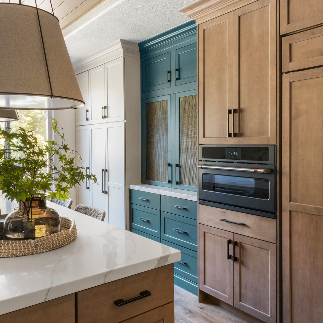 Tri-Color Kitchen