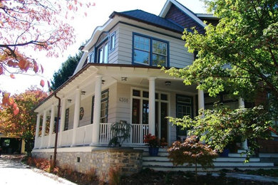 Inspiration for a timeless exterior home remodel in DC Metro