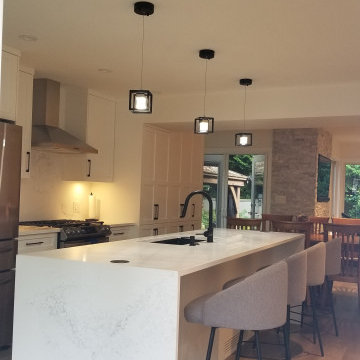 Burnaby townhouse open concept