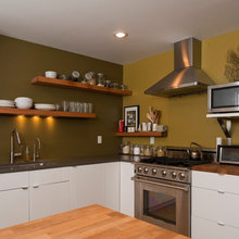 kitchen wall shelves