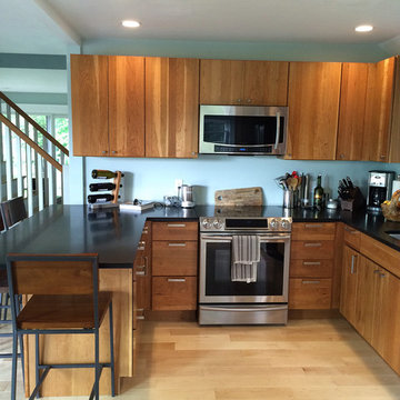 Cherry Panel Cabinets