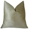 Plutus Fuchsia Stripes Handmade Throw Pillow, Single Sided, 24x24
