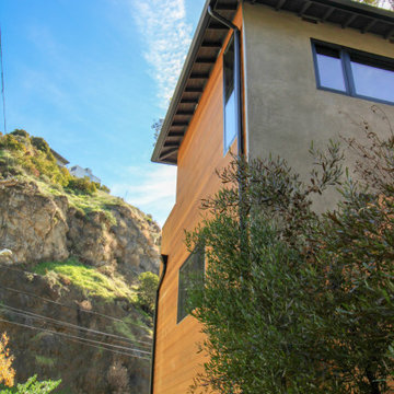 Modern rain gutters -Hollywood