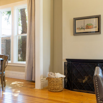 Downtown Flagstaff Historic - Family Room/Dining Room Transition
