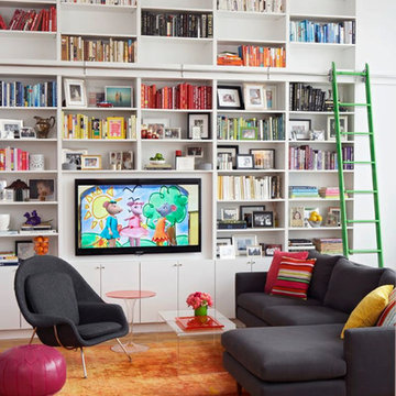 LZF - Link and Orbit Lamps Make Choice Features In A Brooklyn Loft - USA