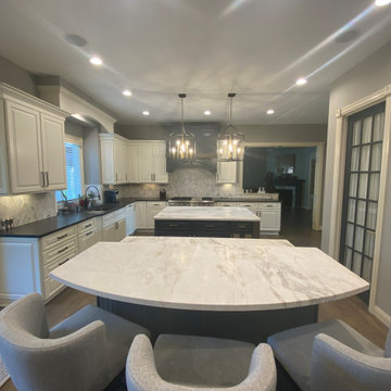 Modernizing a Tuscan style kitchen.....
