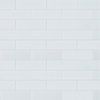 Retro Brick Bianco 2X6 Subway Tile, (4x4 or 6x6)  Sample