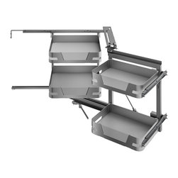 SIGE Materia EVO 4 Basket Soft Close Corner Pull Out - Kitchen Storage and Organisation