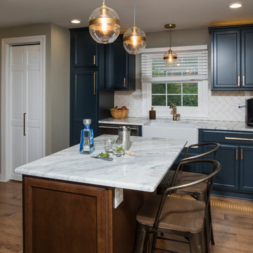 A Modern Take on a Country Kitchen, Amherst, NY