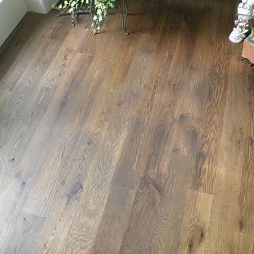Reclaimed White Oak Fumed with Penetrating Oil
