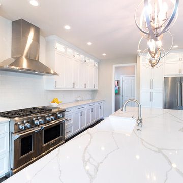 White Kitchen Project - Kitchen Remodeling in Ashburn, VA