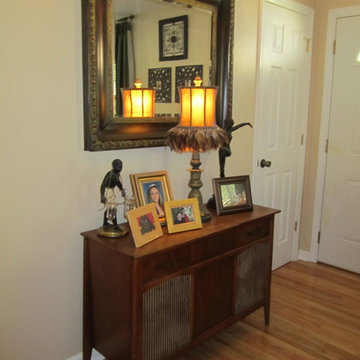 Entry way and hall way
