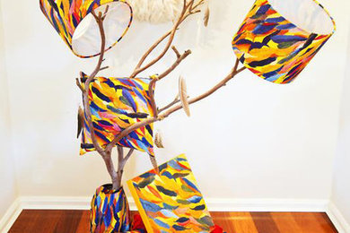 Art Inspired Designer Fabric by Bettina Deda