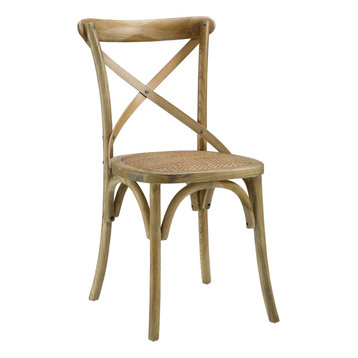 Wood Dining Side Chair, Natural