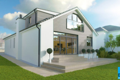 Design ideas for a house exterior in Glasgow.