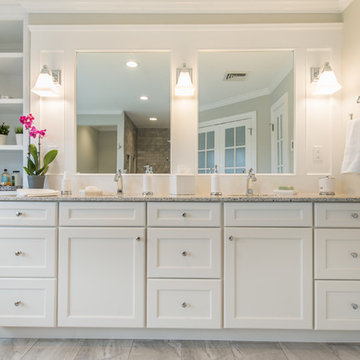 Before & After Bathroom remodel in Green Township