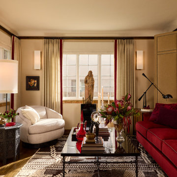 Designer's Sophisticated Living Room
