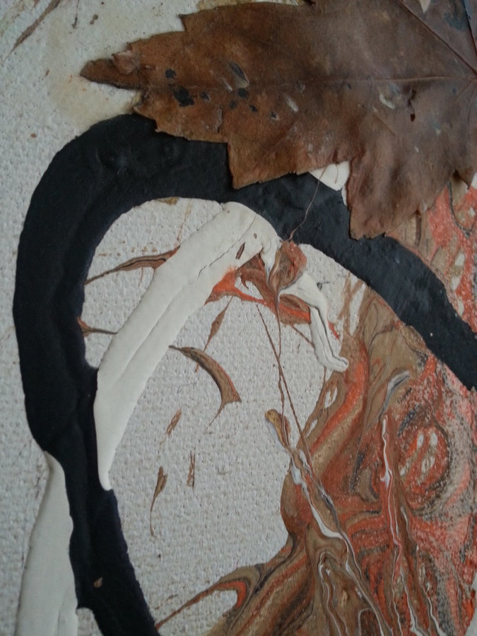 Detailed shot of "Touch of Fall"