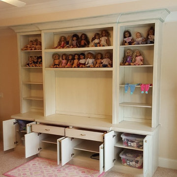 Child's Room Media and Doll Cabinet