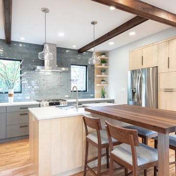 Contempoary Caesarstone Kitchen
