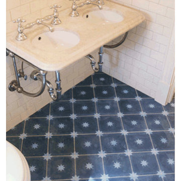 Stars Cement Tile Install