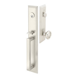 Emtek 4212 Melrose Brass Tubular Entry Set - Products