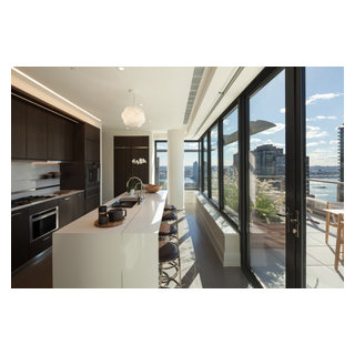 Midtown Manhattan Penthouse - Contemporary - Kitchen - Milwaukee - by ...