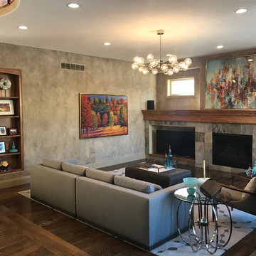 High-End Lowry Home: Living Room