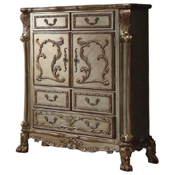Acme Dresden Chest Gold Patina and Bone
